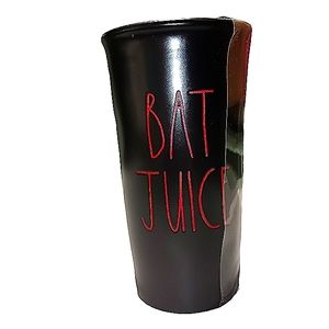 Rae Dunn Bat Juice Ceramic Travel Mug